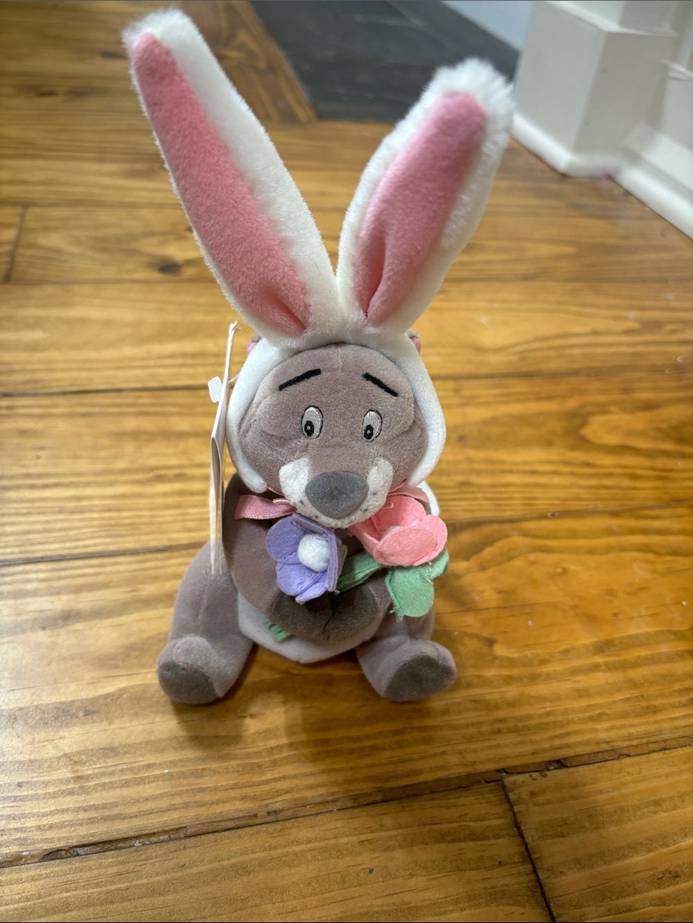 NWT Disney Easter Bunny Gopher Mini Bean Bag Plush